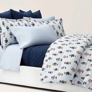 Ralph Lauren Polo Bear Sheets Set Twin ***6 pieces***